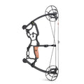 Latest Compound Bow Hunting Right and Left Hand Bow Continuously Adjustable Draw Weight 50-75 Lbs Outdoor Hunting Compound Bow