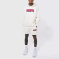 Clothing Manufacturer Custom Screen Print Streetwear Unisex Two Piece Fleece Joggers Shorts Hoodie Short Set for Men