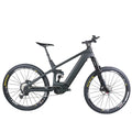 E-bike 29er Full Suspension Mountains Frame MTB Electric Carbon Frame Bafang M510 Bicycle XT M8100 1*12S Complete Bike E69