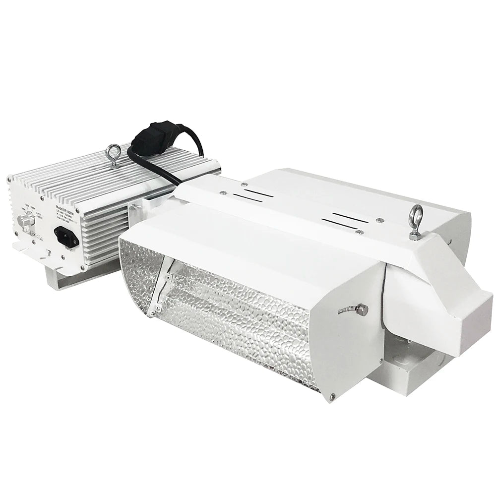 TIDESTAR 1000W Double Ended HPS Grow Light Fixture Digital Ballast T5 Matched Tube Aluminum Construction 2700K 97% Reflection
