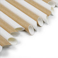 Disposable Sturdy Paper Straw for Juice Coffee Individual Packing Biodegradable Paper Straw