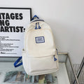 Ladies logo Beige Pictures  Sports Duffel Oxford Fabric Running Small Backpack Bag for Teenage Girl