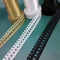 High Quality Garment Accessories 2.5cm Hollow Out Embroidery Decorative Lace for Clothing Dress Home Textiles DIY