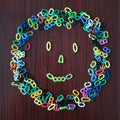 For Hot Sale Plastic Educational Link Toys for Kids-Plain Finish Mixed Colors