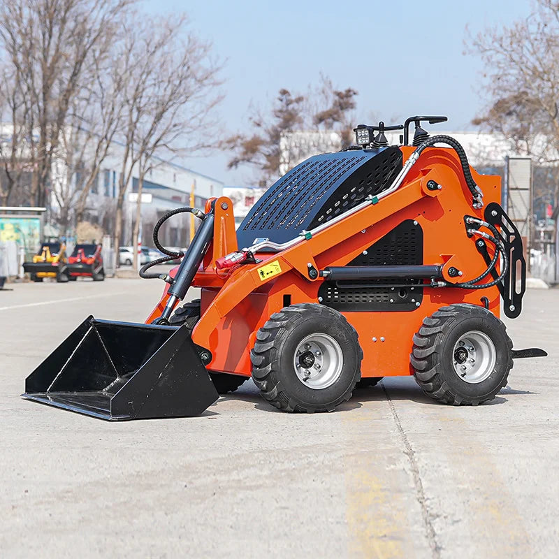 Wildly Used Stand on Mini Skid Steer Loader Garden List Price