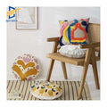 Innermor Embroidered Design Geometric Throw Pillow Case Customization Cushions Cover for Home Decor