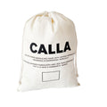 Custom Brand Logo 30x40cm Natural Drawstring Cotton Shoes Pouches Slippers Bags