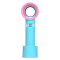 Portable Bladeless Fan- Usb Charging Travel Electric 2000mah Usb Fan Bladeless