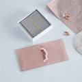 Custom Logo Eco-Friendly Velvet Suede Microfiber Jewelry Pouch Sustainable Container for Your Valuable Pieces