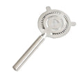 Two Prong Stainless Steel Cocktail Strainer Metal Bar Straining Tool for Bartenders and Mixologists