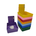 Colorful OEM Dental Lab Work Tray Working Pans Dental Plastic Box for Dental Laboratory