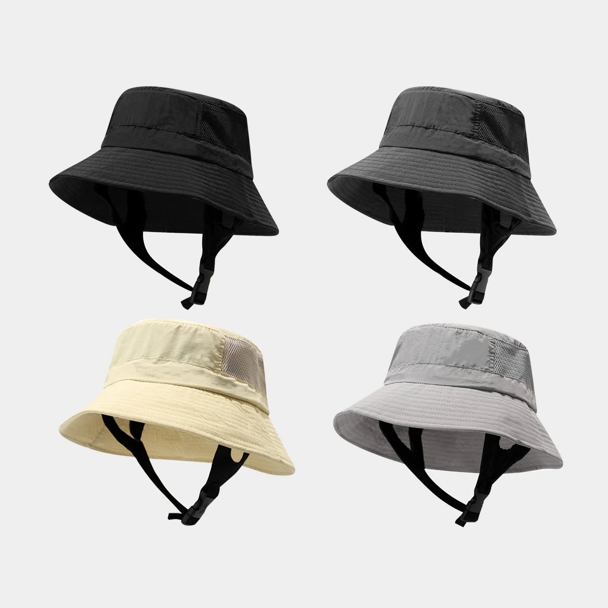 Hot Selling Bucket Hat Wide Brim Foldable Breathable Snap Cap for Cycling Vacation Surfing Fisherman Sun Protection