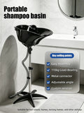 Barber Shop House Salon Furniture Portable Hairdressers Shampoo Basins