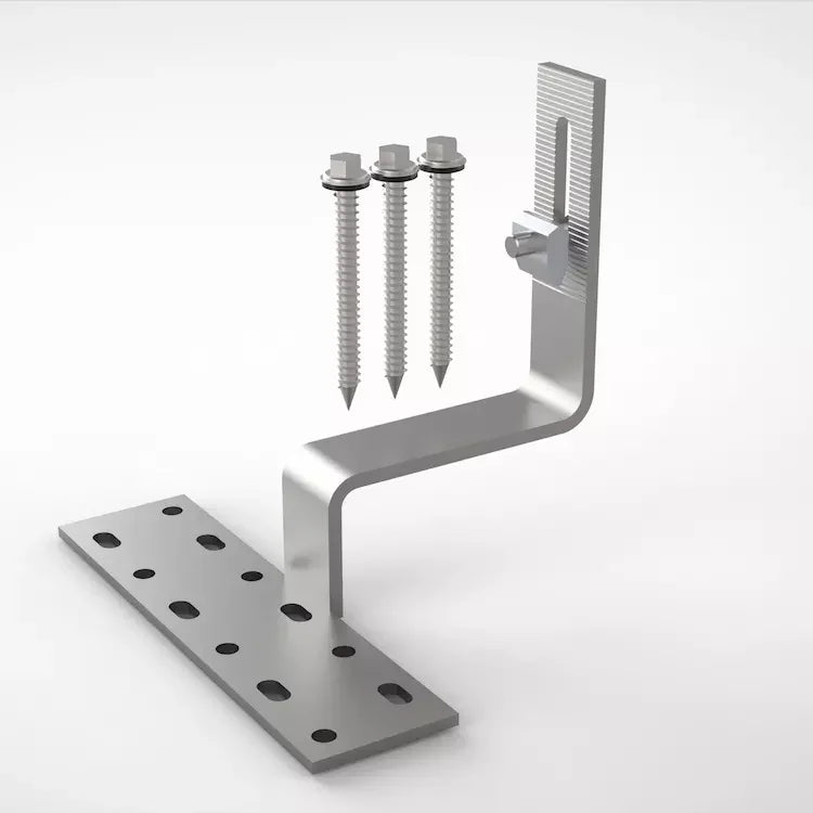 2023 Roof Tile Hook Tile Solar Roof Hooks Commercial Tile Roof Mounting System Pv Ceramic Stainless Steel 304 Natural 20 Years