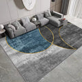 Modern Abstract Geometric Design Style Area Rug Non Shedding & Slip Floor Carpet for Living Room Bedroom Dining Room Decor