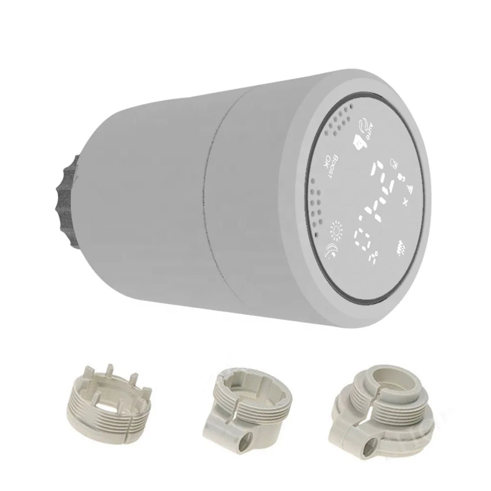 Tuya WiFi Zigbee Thermostatic Smart Radiator Thermostat Valve Actuator Set Temperature Controller for Home and Hotel Use