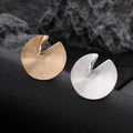 TongLing Zinc Alloy Chunky Large Shape Rings Brushed Surface Gold Signet Ring for Women Wholesale