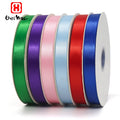 Factory Wholesale Best Quality Polyester 20 mm Satin Ribbon Single Face Ribbon Roll for Box Gifting or Packing
