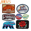 Iron on Patches Biker MC RC Officer Rider Motorcycle Biker Patches Name Jacket Patches