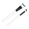 Lash Essential Cleaning Brushes Black Swoop Water Oem Eye Lash Cleaning Set Soft Wooden Curved Lash Cleansing Brushes Logo
