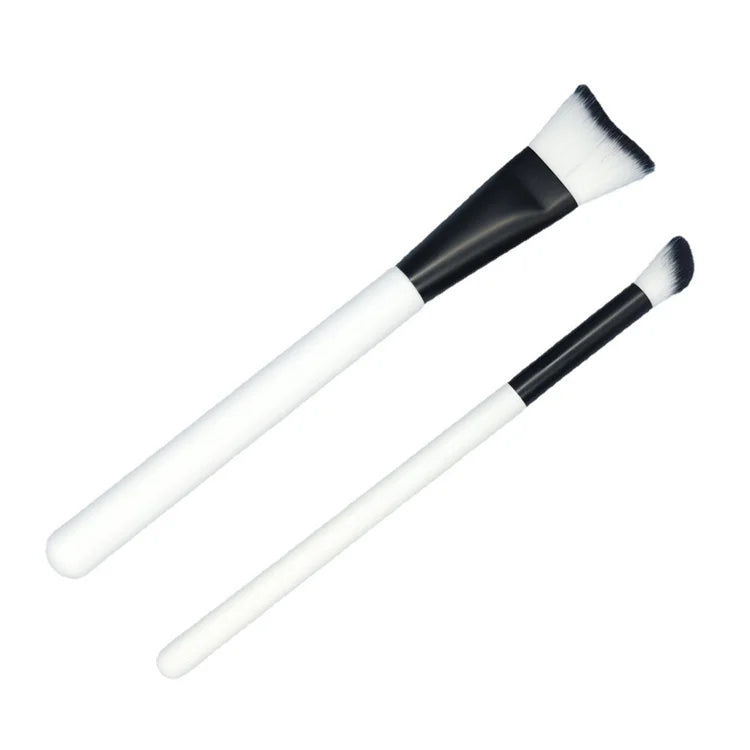 Lash Essential Cleaning Brushes Black Swoop Water Oem Eye Lash Cleaning Set Soft Wooden Curved Lash Cleansing Brushes Logo