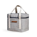 Reusable Luxury Eco-Friendly Tyvek Waterproof Insulated Lunch Bag with Zipper Closure for Picnic Promotional Use