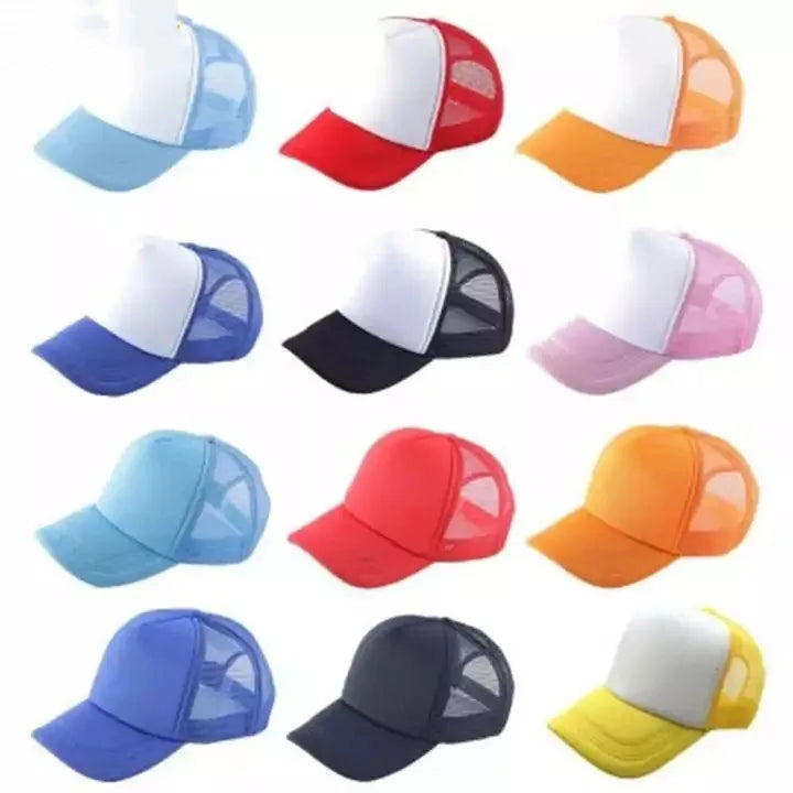 Wholesale Custom Mesh Adults Size Blank UnstructureD Sport Trucker Hats Unisex Truckers Cap