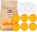12-Pack Bamboo Charcoal Bags Baking Soda Air 6 Deodorizer Balls 6 Refills Odor Eliminator for Shoes Closets Bathroom Pets Car