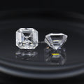 D Color VVS Clarity Asscher Cut Loose Moissanite for Wedding Rings Center Stone