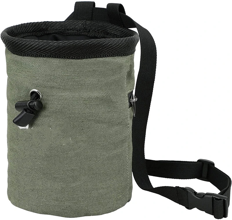 Gym Training Bouldering Crossfit Lifting Custom Climbing Drawstring Denim Large Chalk Bag