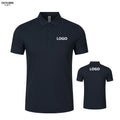 High Performance Knitted Print Customized Logo Polyester Quick Dry for Shirts for Men