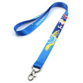 Custom Logo Designer Anime Woven Satin Nylon Polyester Lanyards Sublimated Printing with Good Quality