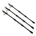 High Carbon Guide Ring Spinning Rod Super Light Weight Saltwater Telescopic Casting Throwing Fishing Rod