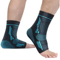 Melenlt High Elasticity Breathable Compression Ankle Support Brace for Sports and Foot Protection