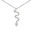 Wholesale Price European and American Style Sterling Silver 925 Jewellery Snake Necklace for Men