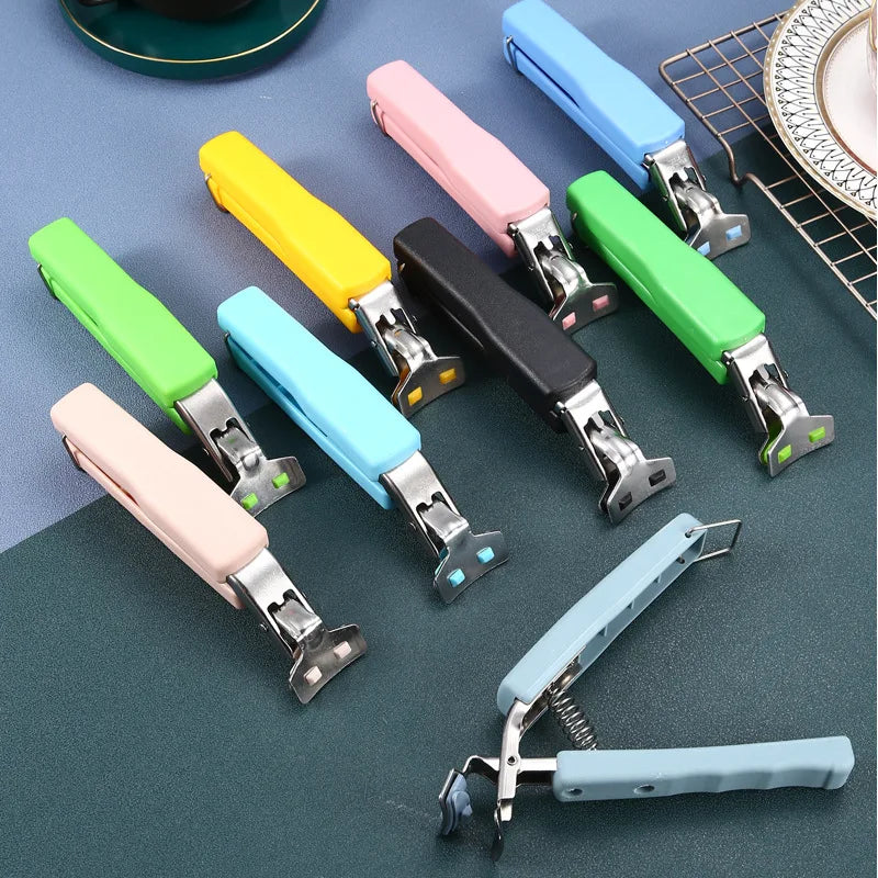 OEM ODM Purple Yellow Green Anti-ironing Dish Clamp Heat Resistant Non-slip Kitchen Stainless Steel Kitchen Ironing Clip