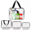 High Quality Eco-Friendly Water Resistant Large Capacity PVC Makeup Vanity Bag with Durable Design for Swimming