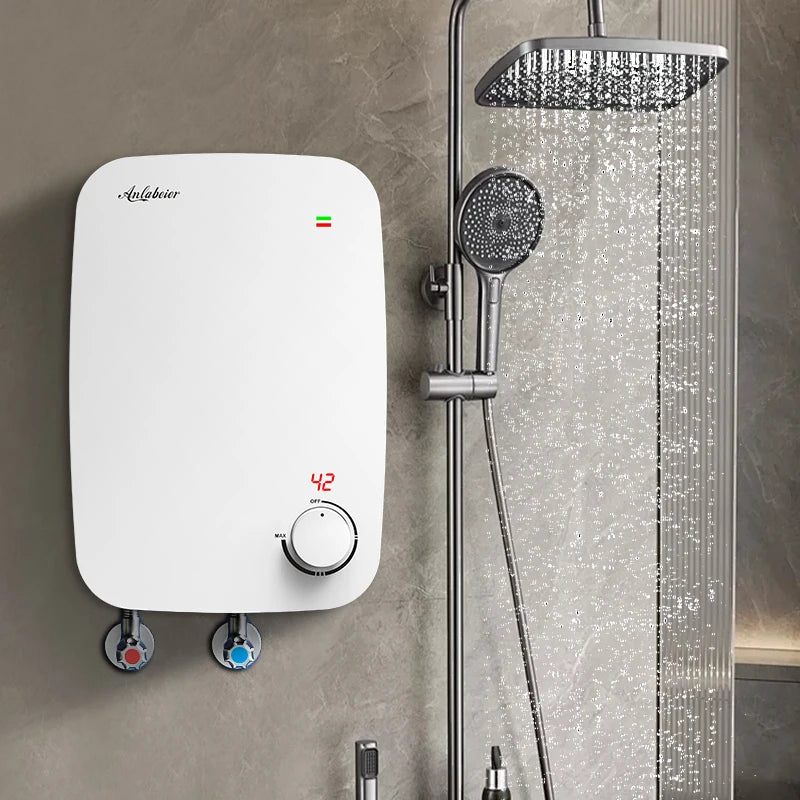 Bathroom Instant Electric Heating Water Shower Household Hot Tankless Water Heater