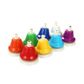Yong Xin Bell Musical Instruments 8 Note Metal & Plastic Desk Bells Set for Kids