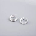 REETI 925 Sterling Silver Clip on Earrings Ear Cuff for Women Girl Lady Without Piercing Earring Jewelry