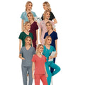 42025LW Scrubs Surgical High Waist Joggers Black for Nursing Scrubs Medical Scrubs Medical Bags