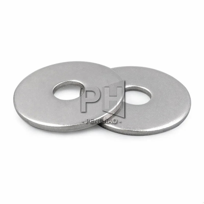 M3/M4/MM6/M8-M20 Din9021 Large Flat Washer 304 Stainless Steel Big Metal Gasket Meson Plain Washers