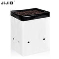 JiJiD 5 Gallon Poly Seedling Nursery Planting Bags White Black Greenhouse Tomatoes Vegetables Grow Bags for Plants