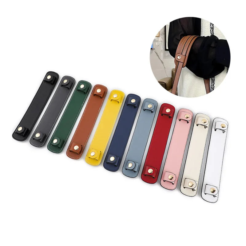 YY Bag Strap Decompression Shoulder Pad Handle Retainer Clip Bag Accessories Wide Leather Bag Strap Shoulder Rest