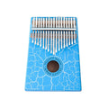 17-Note Blue Ice Crack Thumb Fiddle Finger Fiddle KalimbaTwo-Finger Fiddle Children's Instrument