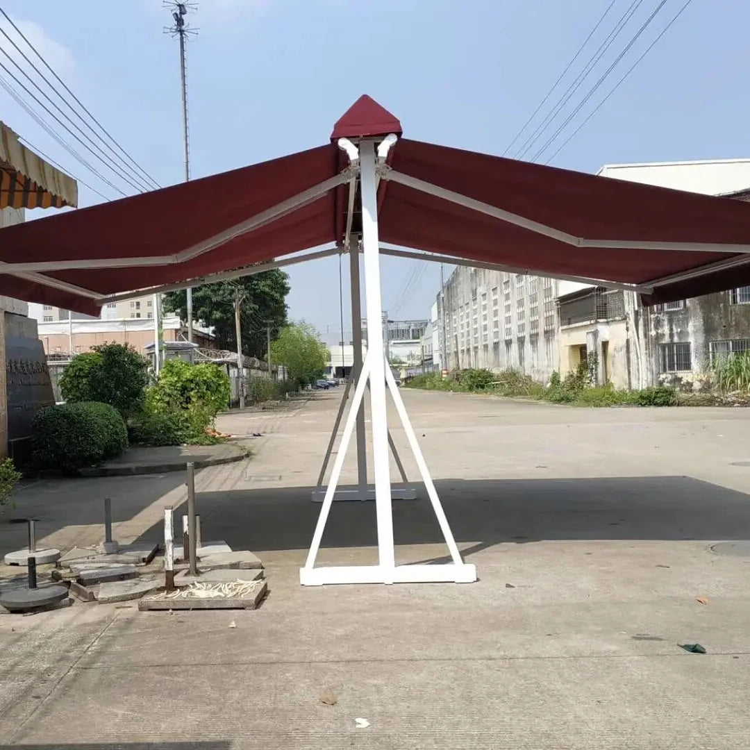 Permanent Retractable Sunshade Fabric Awning Outdoor Commercial Canopy Canvas Awnings Custom Awnings Near Me