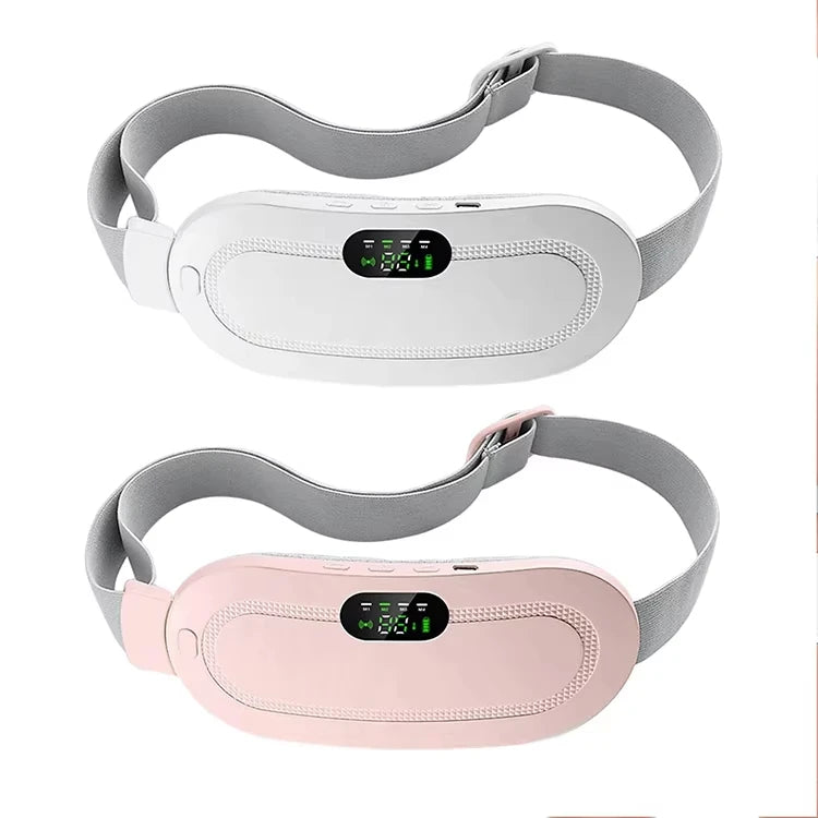 Portable Electric Super Thin Waist Belt Best Menstrual Care Period Pain Relief Rechargeable Menstrual Heating Belt