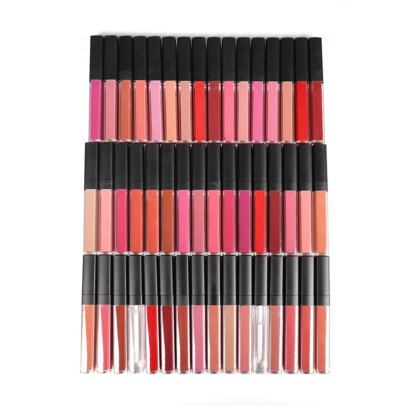 Wholesale Custom Logo Vegan Lipstick 59 Colors Private Label Non-Stick Cup Waterproof Long-Lasting Matte Nude Lip Gloss
