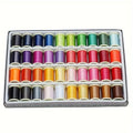DIY Thread 120D/2 Computer Embroidery Machine 280 Yards Commonly Used 40 Color Embroidery Thread