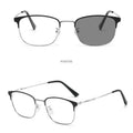 9016 Optical Metal Frame Photochromic Glasses Frames Men Women Glasses Change Color Day Eyewear